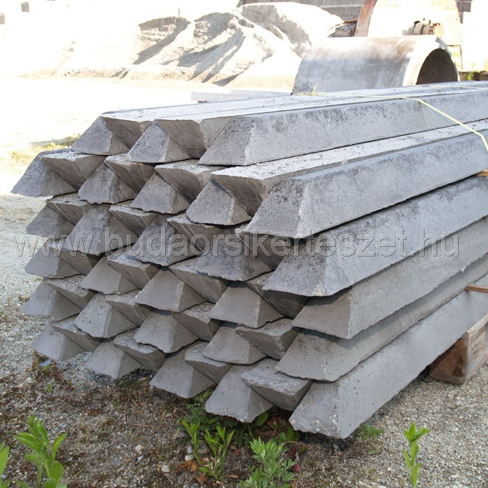 kerítésoszlop 240x10x10cm